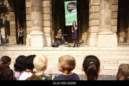 A zene világnapja-stock-foto