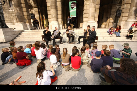 A zene világnapja-stock-foto