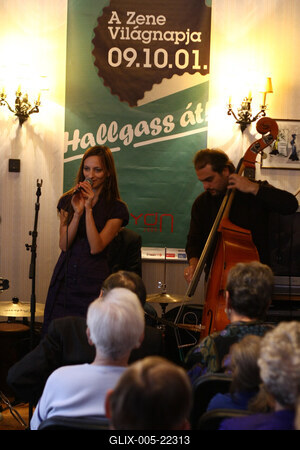 A zene világnapja-stock-foto