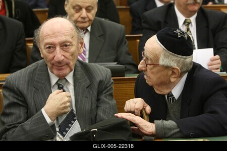 Magyar-zsidó együttélés. Együtt a Közös jövőért-stock-foto