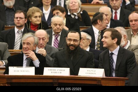 Magyar-zsidó együttélés. Együtt a Közös jövőért-stock-foto