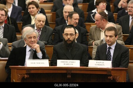 Magyar-zsidó együttélés. Együtt a Közös jövőért-stock-foto