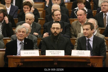 Magyar-zsidó együttélés. Együtt a Közös jövőért-stock-foto