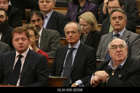 Magyar-zsidó együttélés. Együtt a Közös jövőért-stock-foto