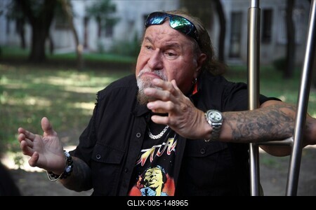 Deák Bill Gyula 70 éves-stock-foto