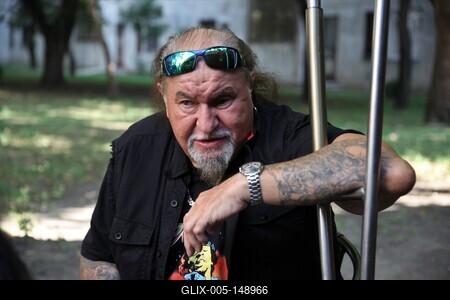 Deák Bill Gyula 70 éves-stock-foto