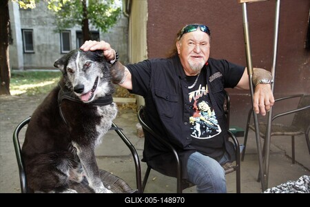 Deák Bill Gyula 70 éves-stock-foto