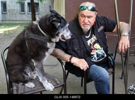 Deák Bill Gyula 70 éves-stock-foto