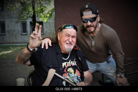 Deák Bill Gyula 70 éves-stock-foto