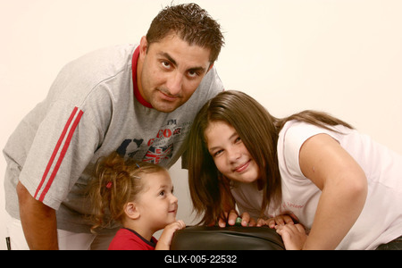 Gáspár család-stock-foto