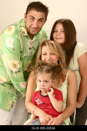 Gáspár család-stock-foto