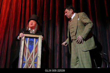 Alfred Hitchcock: 39 lépcső-stock-foto