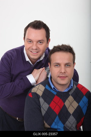 Bagi Iván és Nacsa Olivér-stock-foto