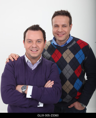 Bagi Iván és Nacsa Olivér-stock-foto