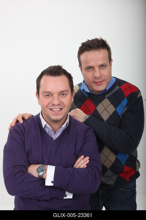 Bagi Iván és Nacsa Olivér-stock-foto