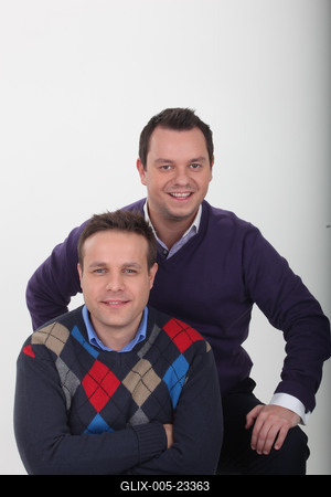 Bagi Iván és Nacsa Olivér-stock-foto