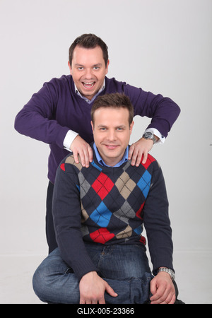 Bagi Iván és Nacsa Olivér-stock-foto