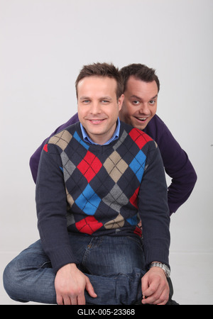 Bagi Iván és Nacsa Olivér-stock-foto