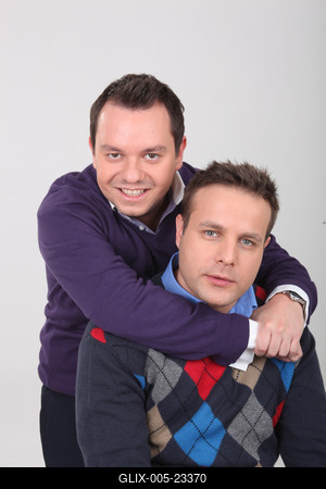 Bagi Iván és Nacsa Olivér-stock-foto