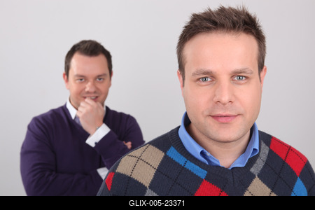 Bagi Iván és Nacsa Olivér-stock-foto