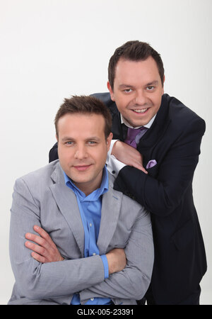 Bagi Iván és Nacsa Olivér-stock-foto