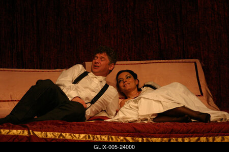 Jan de Hartog: Családi ágy-stock-foto