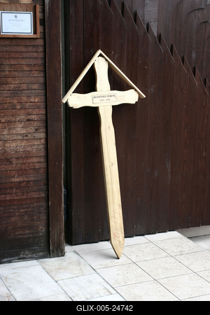 Bessenyei Ferenc temetése-stock-foto