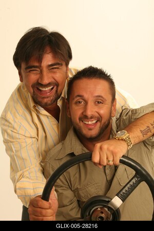 Gianni és Majka-stock-foto