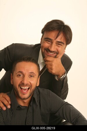 Gianni és Majka-stock-foto