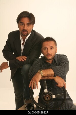 Gianni és Majka-stock-foto