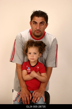 Gáspár család-stock-foto