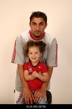 Gáspár család-stock-foto