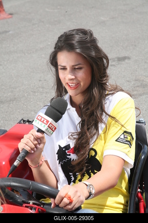 Kisasszony lány rács 2010-stock-foto