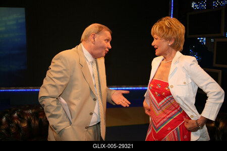 Késmárky Marika a Napkeltében-stock-foto