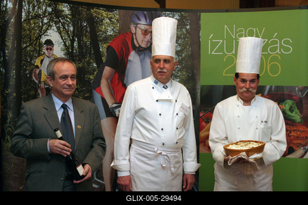 Kolber István a turizmus népszerűsítéséért-stock-foto