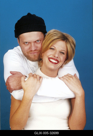 Szabó Győző és Oroszlán Szonja-stock-foto