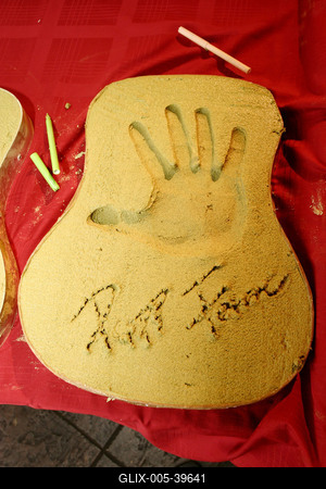 Az Irigy Hónaljmirigy felkerül a csillagok falára-stock-foto