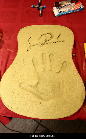 Az Irigy Hónaljmirigy felkerül a csillagok falára-stock-foto