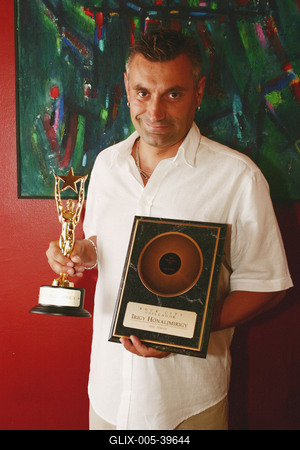 Az Irigy Hónaljmirigy felkerül a csillagok falára-stock-foto