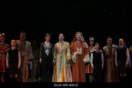 Tim Rice - Andrew Lloyd Webber: József és a színes szélesvásznú álomkabát-stock-foto