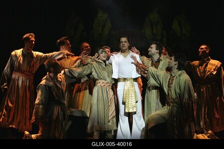 Tim Rice - Andrew Lloyd Webber: József és a színes szélesvásznú álomkabát-stock-foto