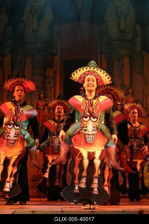 Tim Rice - Andrew Lloyd Webber: József és a színes szélesvásznú álomkabát-stock-foto