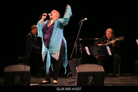 Retro Dívák koncert az Urániában-stock-foto