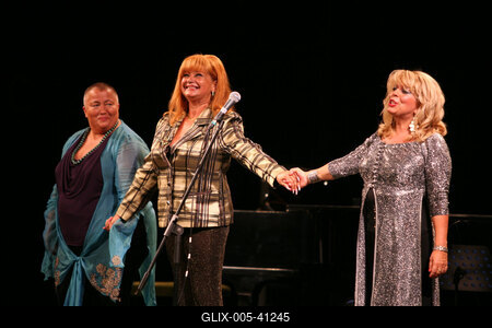 Retro Dívák koncert az Urániában-stock-foto