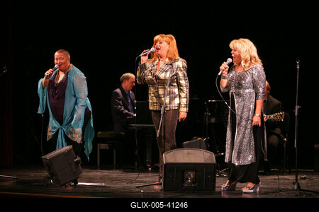 Retro Dívák koncert az Urániában-stock-foto