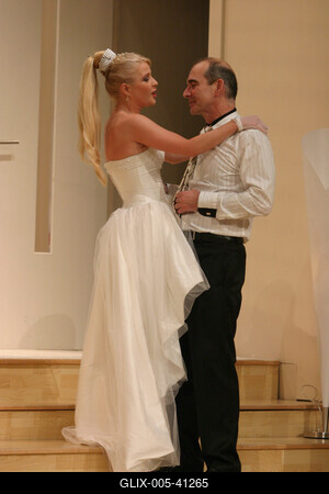 Bernard Slade: Romantikus komédia-stock-foto