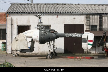 Ka-26 helikopter-stock-foto