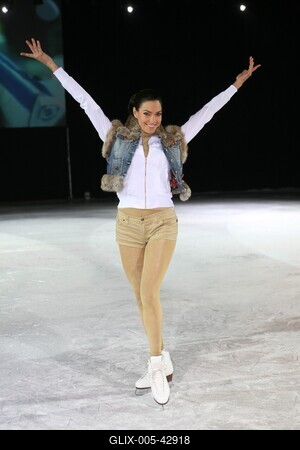 Bemutatkoztak a 'Sztárok a jégen' című műsornak a szereplői-stock-foto