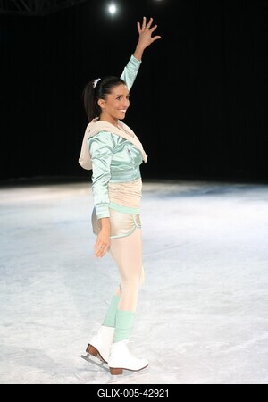 Bemutatkoztak a 'Sztárok a jégen' című műsornak a szereplői-stock-foto