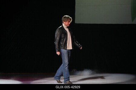 Bemutatkoztak a 'Sztárok a jégen' című műsornak a szereplői-stock-foto